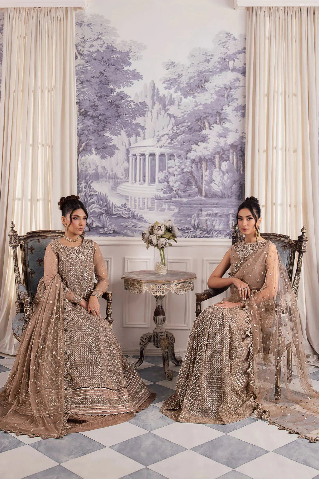 Iznik | Chinnon Chiffon | CC-36 DAMIYAH - Aqsa Fabrics