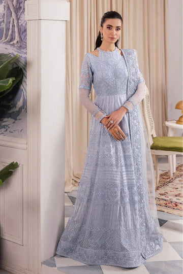 Iznik | Chinnon Chiffon | CC-38 IZARA - Aqsa Fabrics