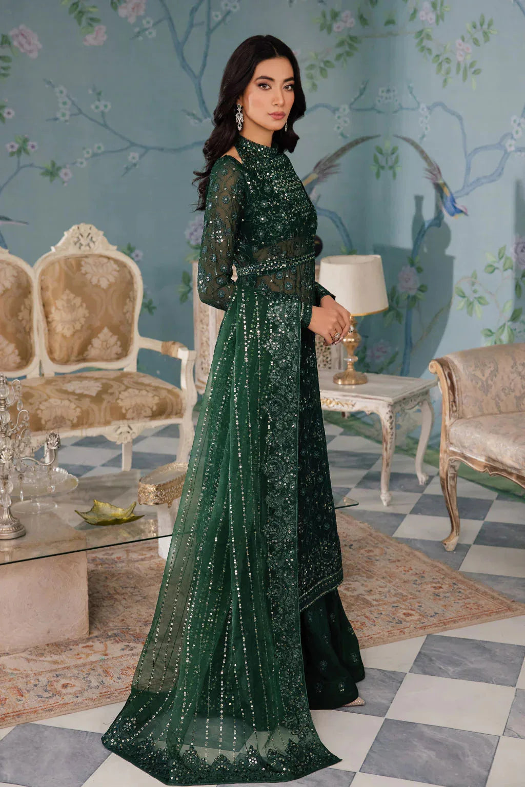 Iznik | Chinnon Chiffon | CC-40 KEZIAH - Aqsa Fabrics