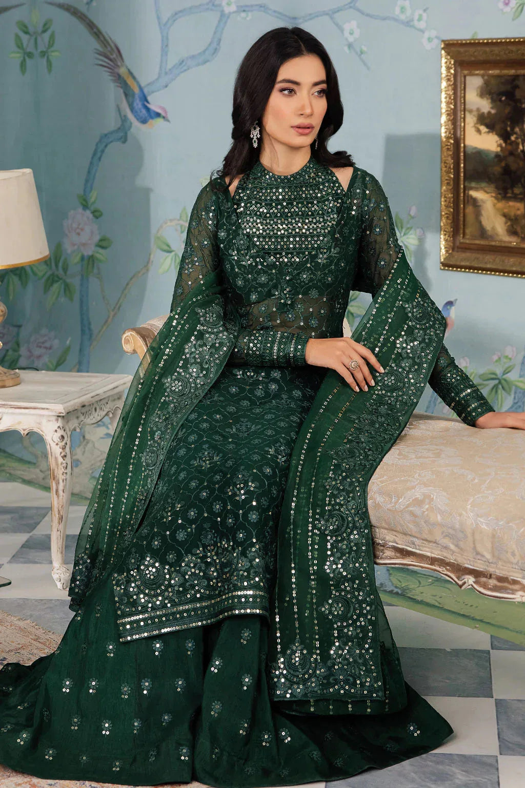 Iznik | Chinnon Chiffon | CC-40 KEZIAH - Aqsa Fabrics