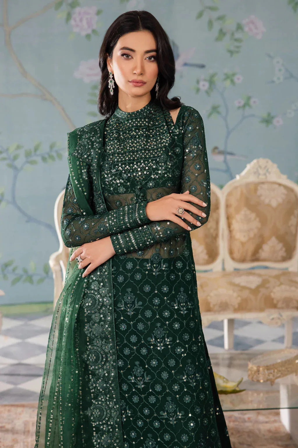 Iznik | Chinnon Chiffon | CC-40 KEZIAH - Aqsa Fabrics