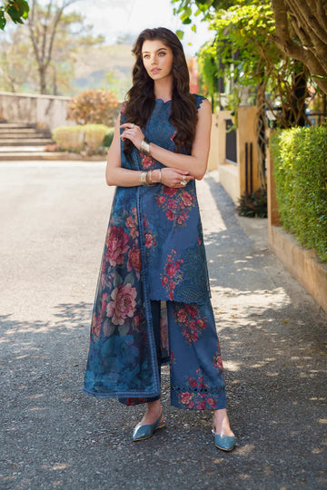 Iznik | Exclusive Lawn | UE-213 PRINTED LAWN - Aqsa Fabrics