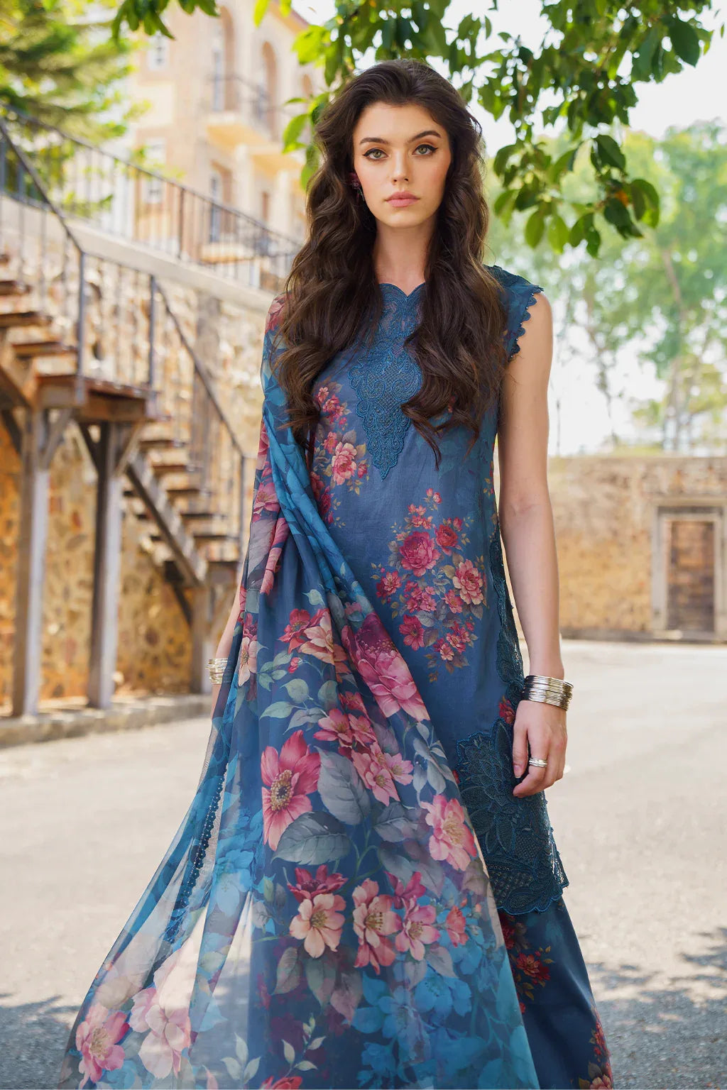 Iznik | Exclusive Lawn | UE-213 PRINTED LAWN - Aqsa Fabrics