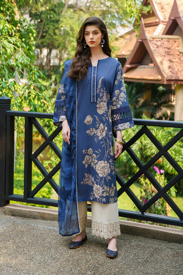Iznik | Exclusive Lawn | UE-220 PRINTED LAWN - Aqsa Fabrics
