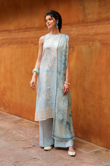 Iznik | Exclusive Lawn | UE-227 PRINTED LAWN - Aqsa Fabrics