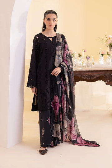 Iznik | Exclusive Lawn | UE-253 EMBROIDERED LAWN - Aqsa Fabrics