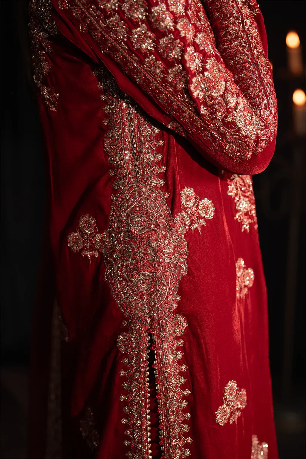 Iznik | Exclusive Velvet | IV-40 - Aqsa Fabrics