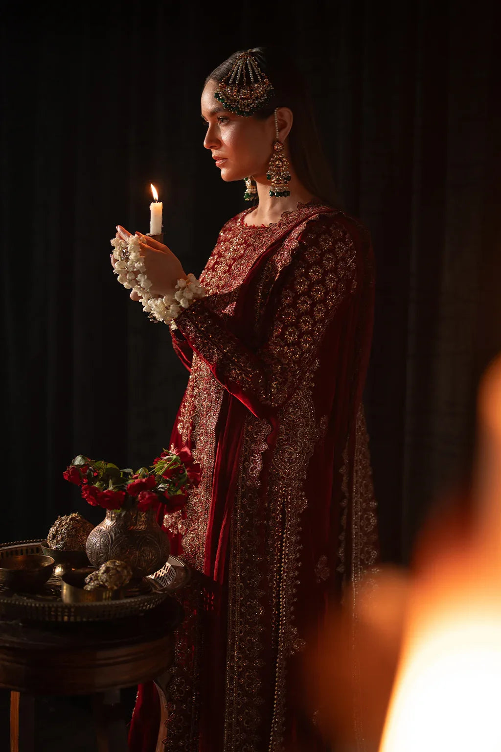 Iznik | Exclusive Velvet | IV-40 - Aqsa Fabrics
