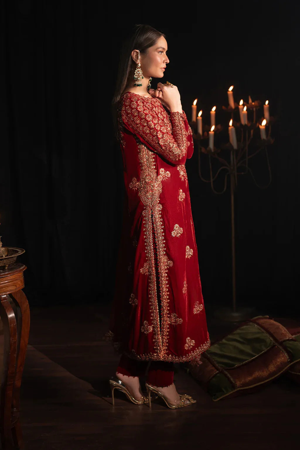Iznik | Exclusive Velvet | IV-40 - Aqsa Fabrics