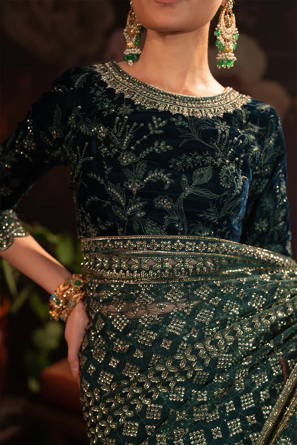 Iznik | Exclusive Velvet | IV-46 - Aqsa Fabrics