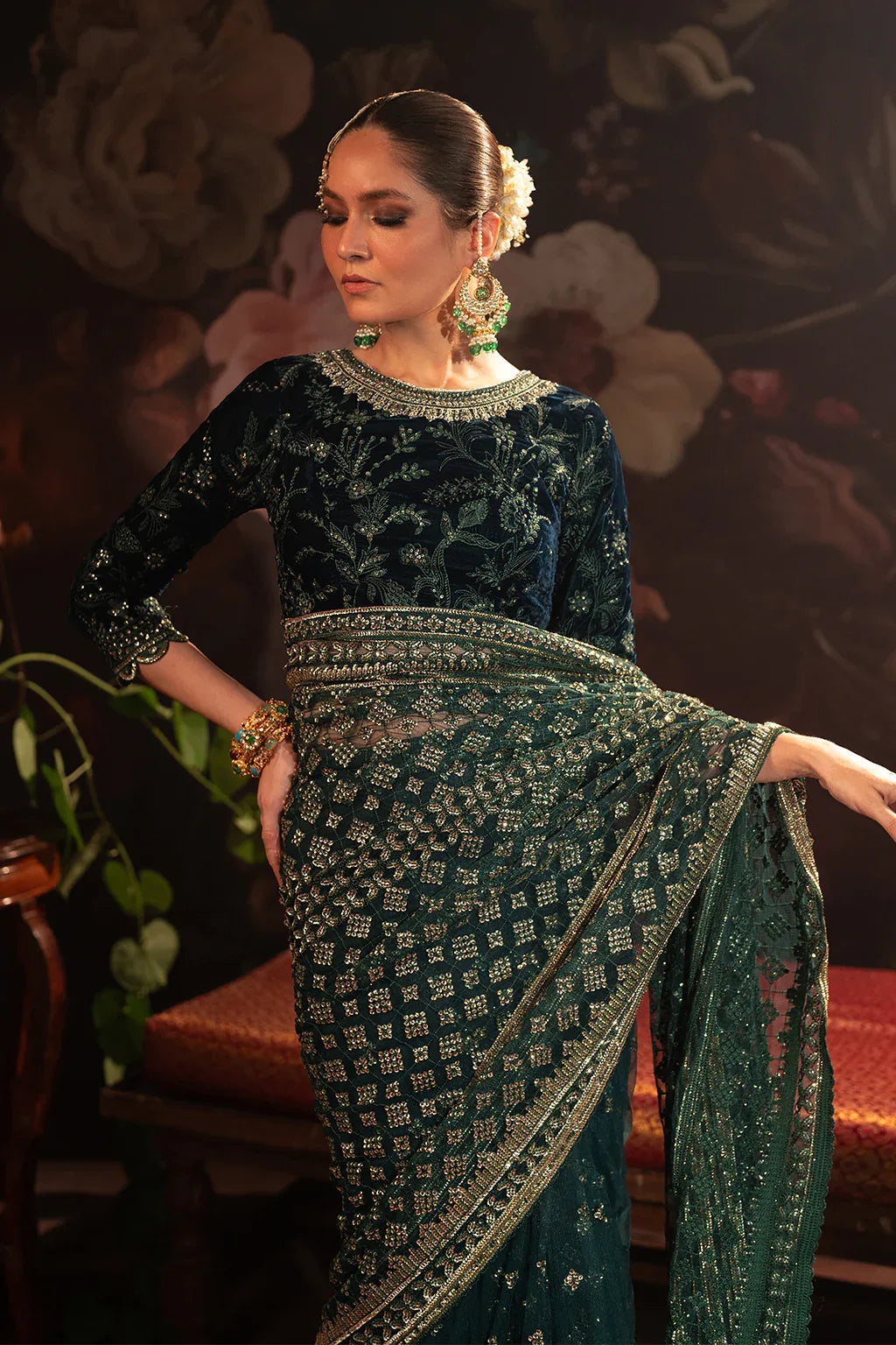 Iznik | Exclusive Velvet | IV-46 - Aqsa Fabrics