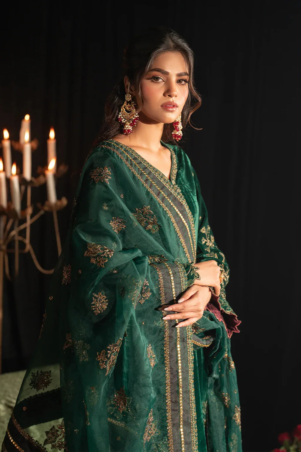 Iznik | Exclusive Velvet | IV-48 - Aqsa Fabrics