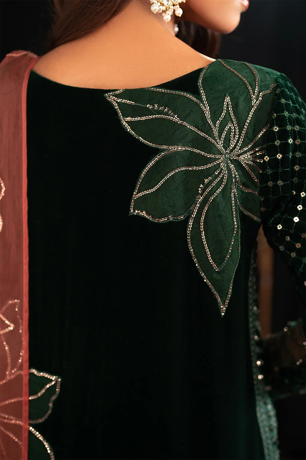 Iznik | Exclusive Velvet | IV-53 - Aqsa Fabrics