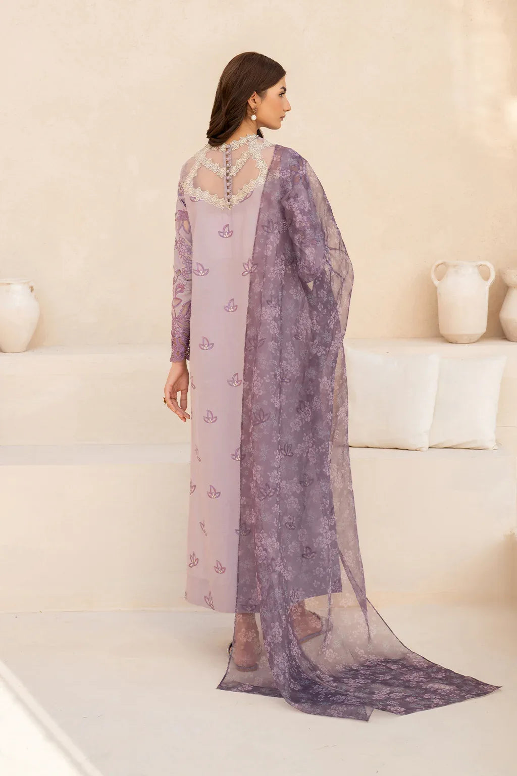 Iznik | Festive Lawn 25 | EFL-01 - Aqsa Fabrics