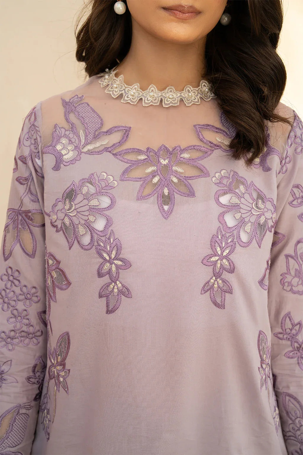 Iznik | Festive Lawn 25 | EFL-01 - Aqsa Fabrics