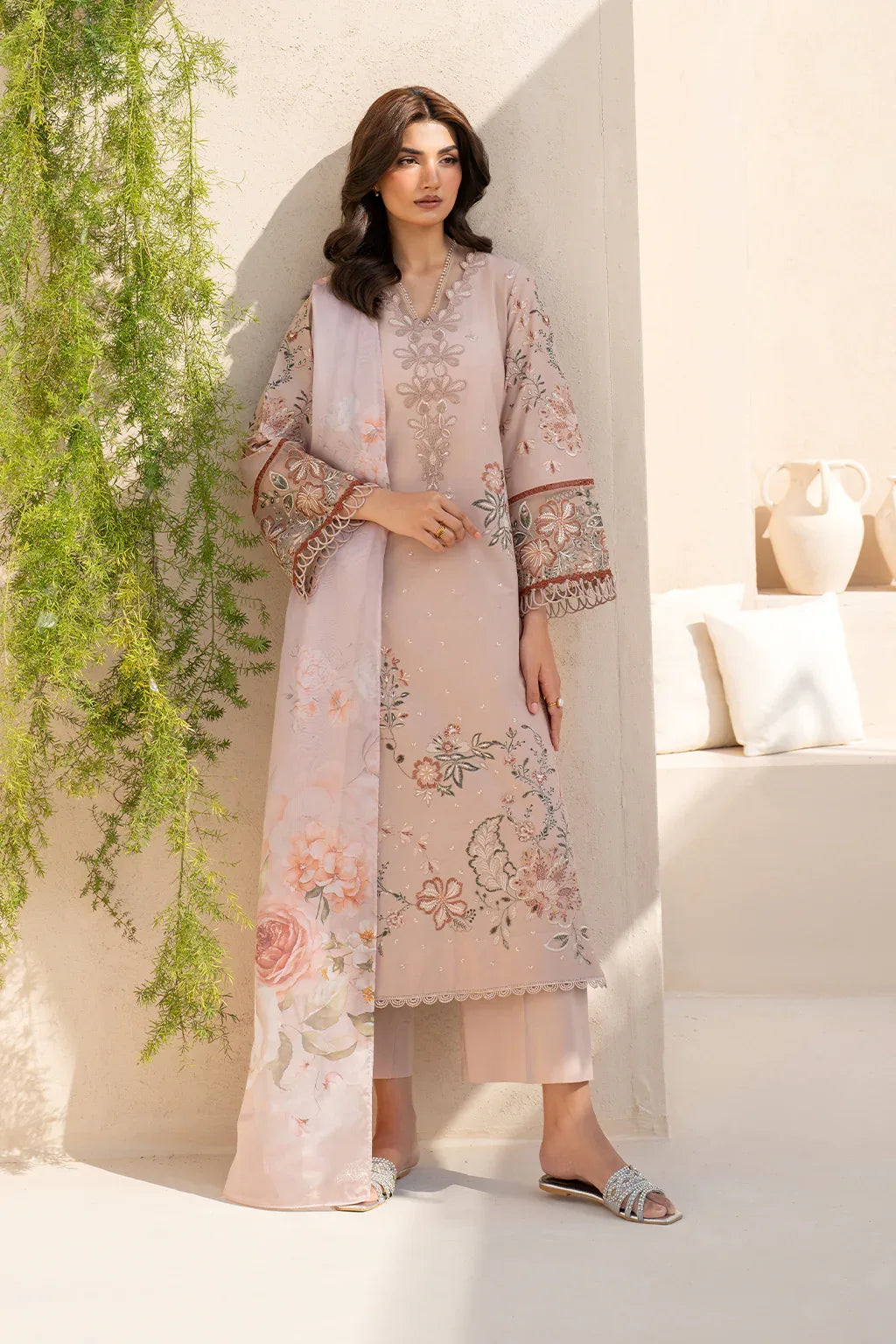 Iznik | Festive Lawn 25 | EFL-02 - Aqsa Fabrics