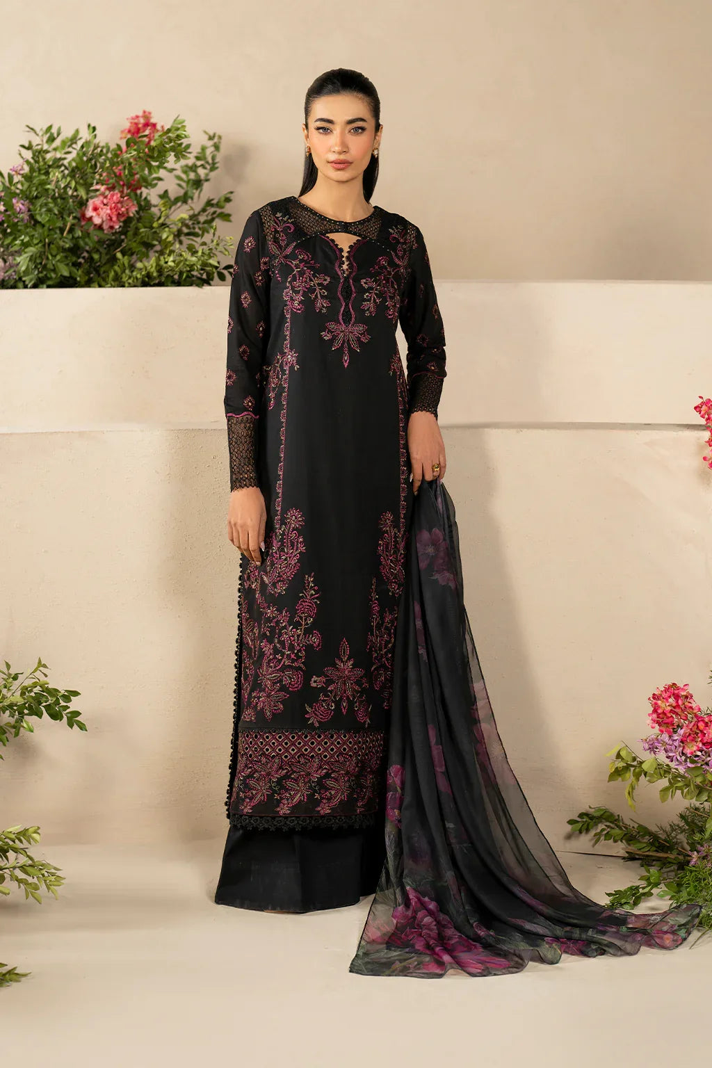 Iznik | Festive Lawn 25 | EFL-03 - Aqsa Fabrics