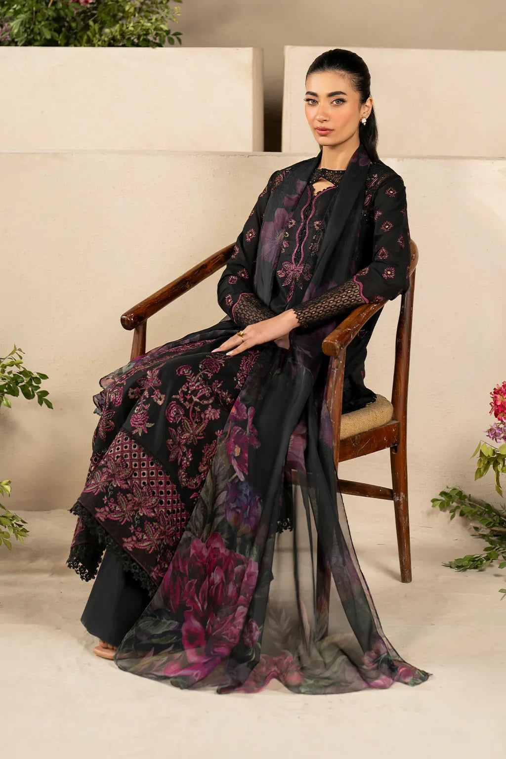 Iznik | Festive Lawn 25 | EFL-03 - Aqsa Fabrics