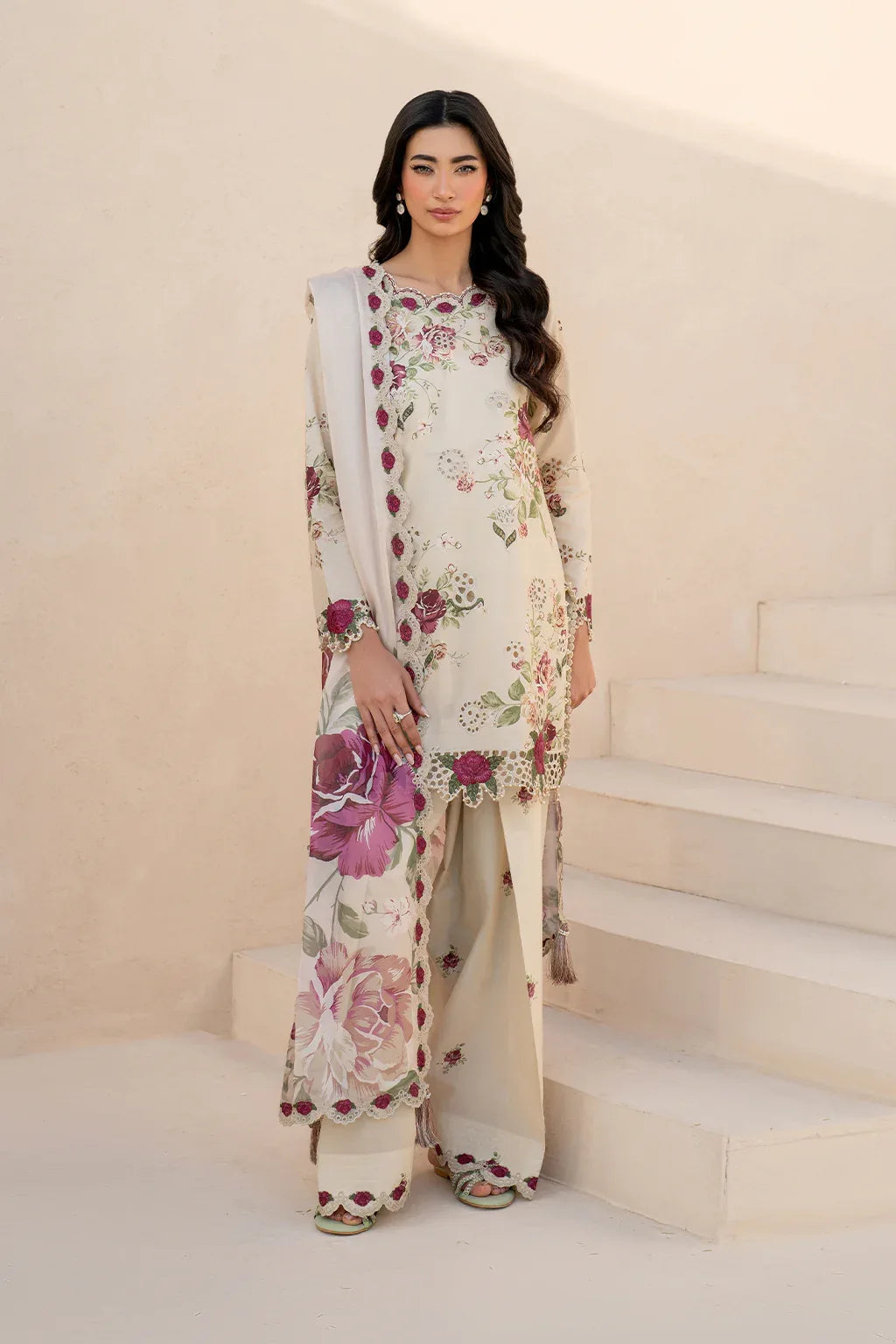 Iznik | Festive Lawn 25 | EFL-05 - Aqsa Fabrics