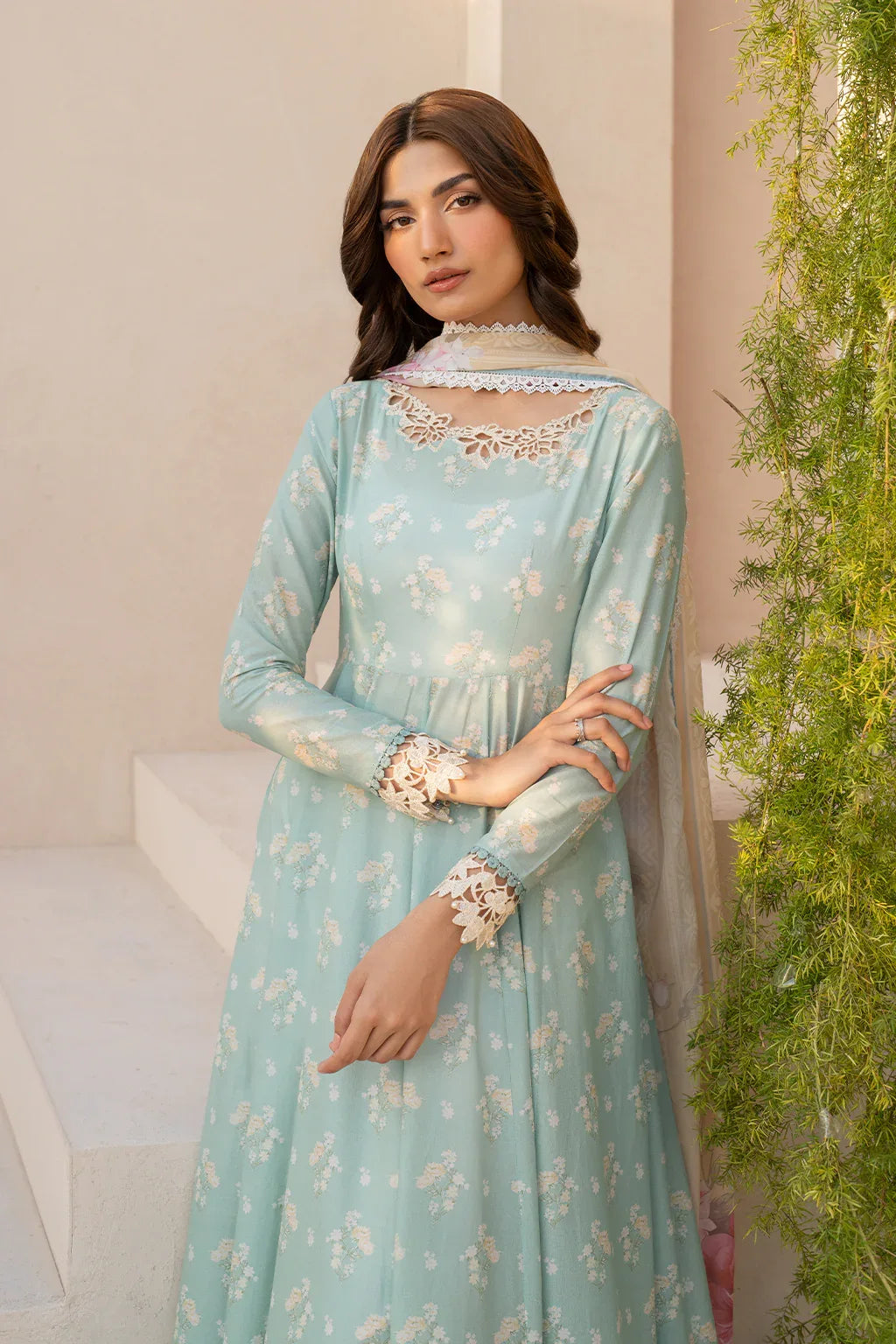 Iznik | Festive Lawn 25 | EFL-06 - Aqsa Fabrics