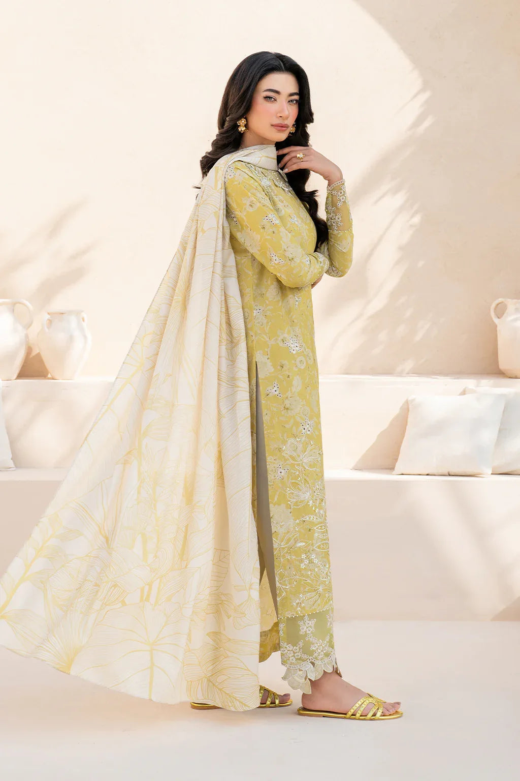 Iznik | Festive Lawn 25 | EFL-08 - Aqsa Fabrics