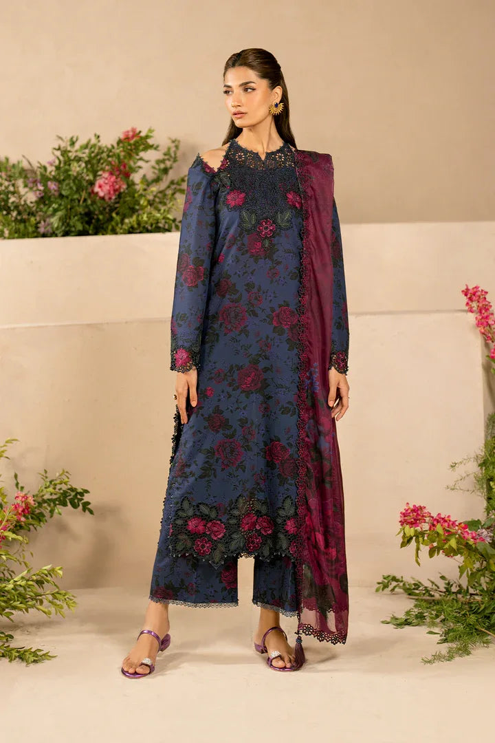 Iznik | Festive Lawn 25 | EFL-12 - Aqsa Fabrics