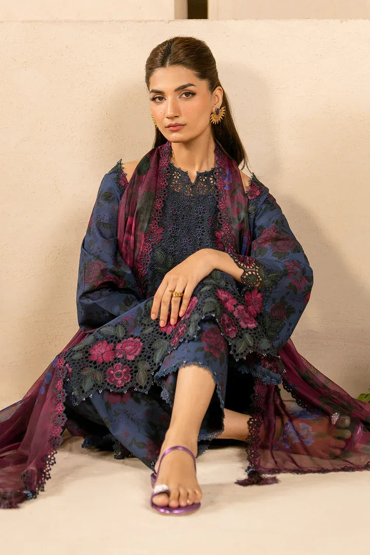 Iznik | Festive Lawn 25 | EFL-12 - Aqsa Fabrics