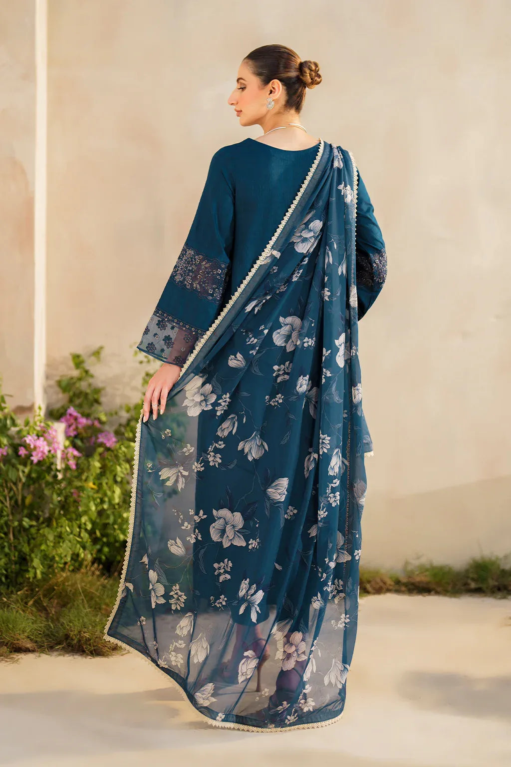 Iznik | Festive lawn 24 | SFL-01 - Aqsa Fabrics