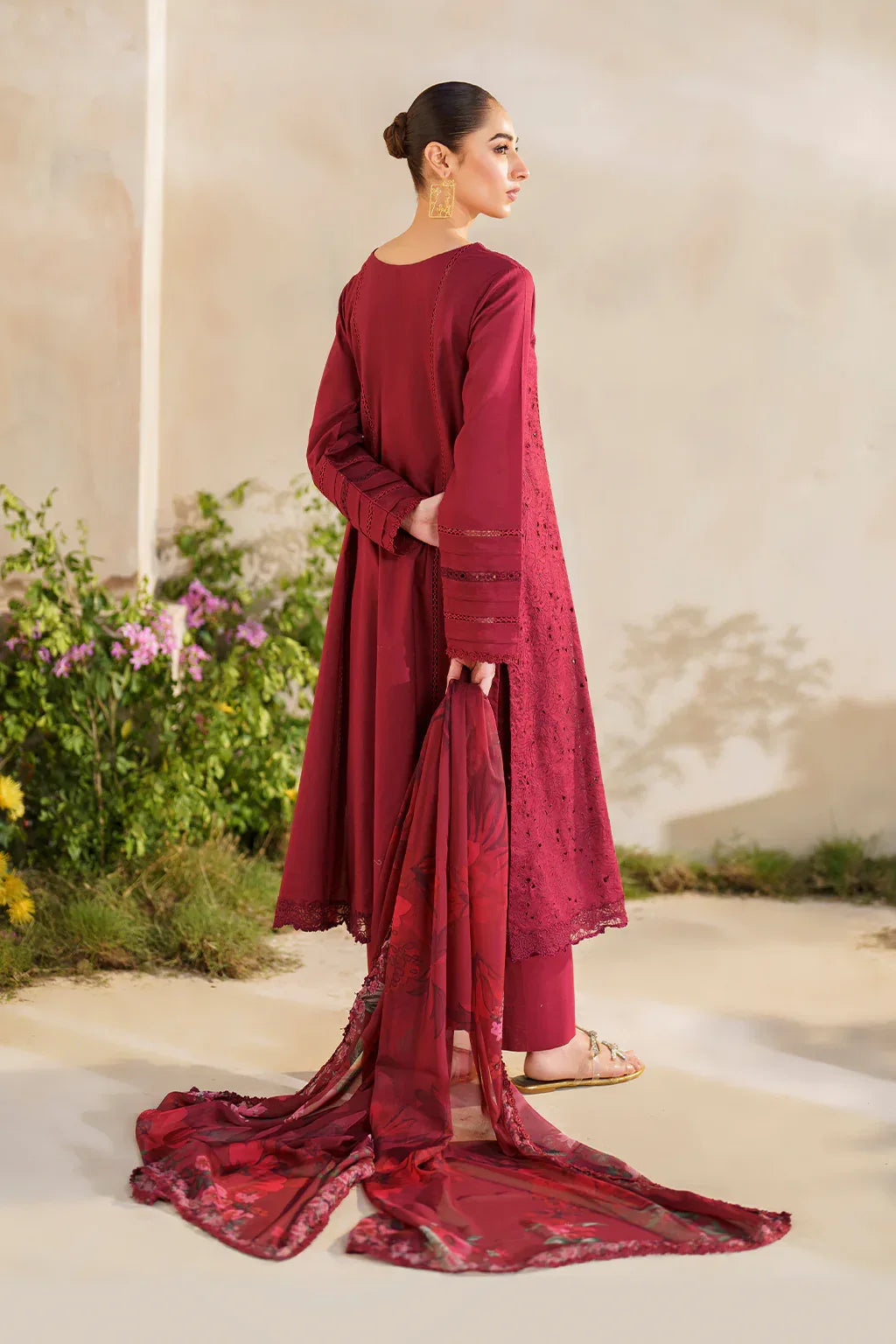Iznik | Festive lawn 24 | SFL-02 - Aqsa Fabrics