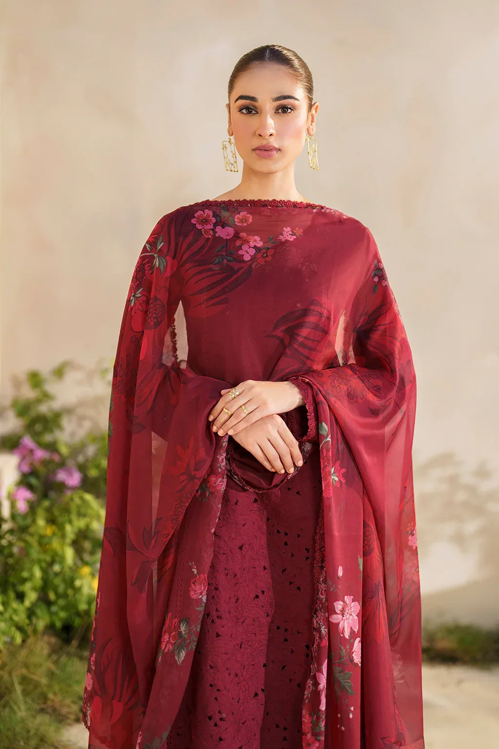 Iznik | Festive lawn 24 | SFL-02 - Aqsa Fabrics