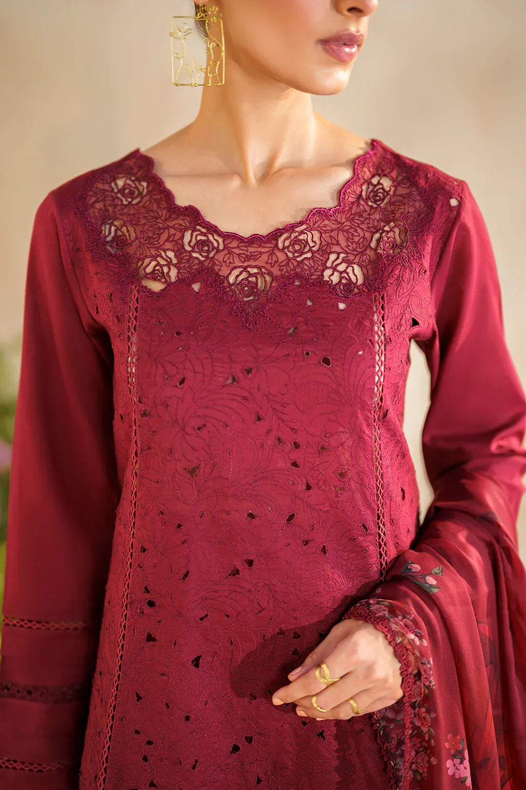 Iznik | Festive lawn 24 | SFL-02 - Aqsa Fabrics