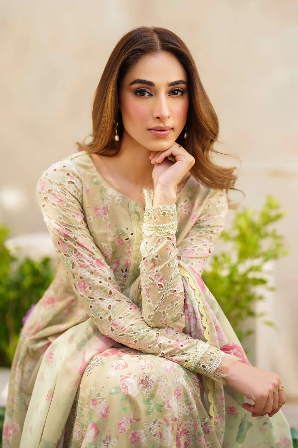 Iznik | Festive lawn 24 | SFL-05 - Aqsa Fabrics