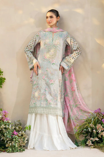 Iznik | Festive lawn 24 | SFL-07 - Aqsa Fabrics