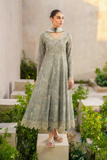 Iznik | Festive lawn 24 | SFL-10 - Aqsa Fabrics