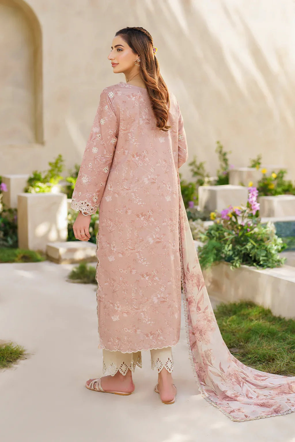 Iznik | Festive lawn 24 | SFL-11 - Aqsa Fabrics