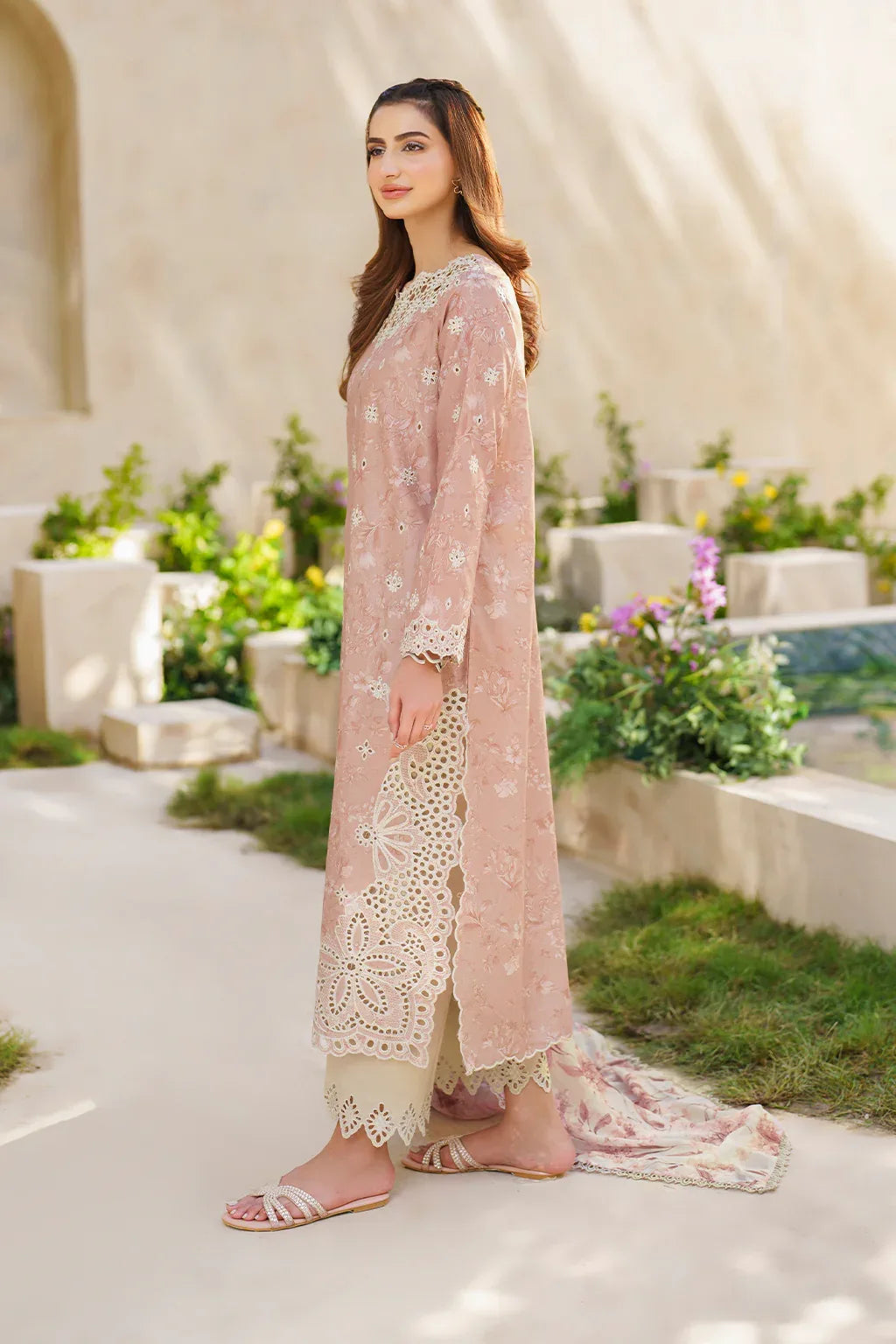 Iznik | Festive lawn 24 | SFL-11 - Aqsa Fabrics