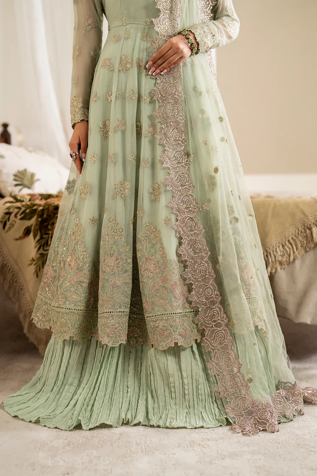 Iznik | Formal Wear | UE-286 - Aqsa Fabrics