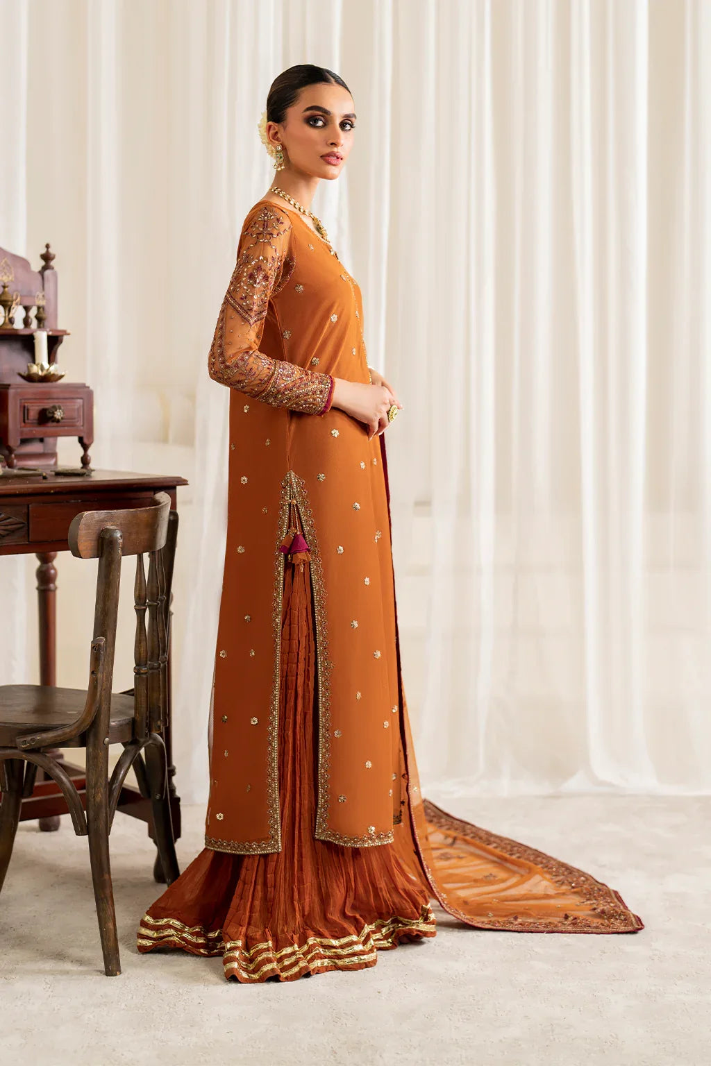Iznik | Formal Wear | UE-287 - Aqsa Fabrics