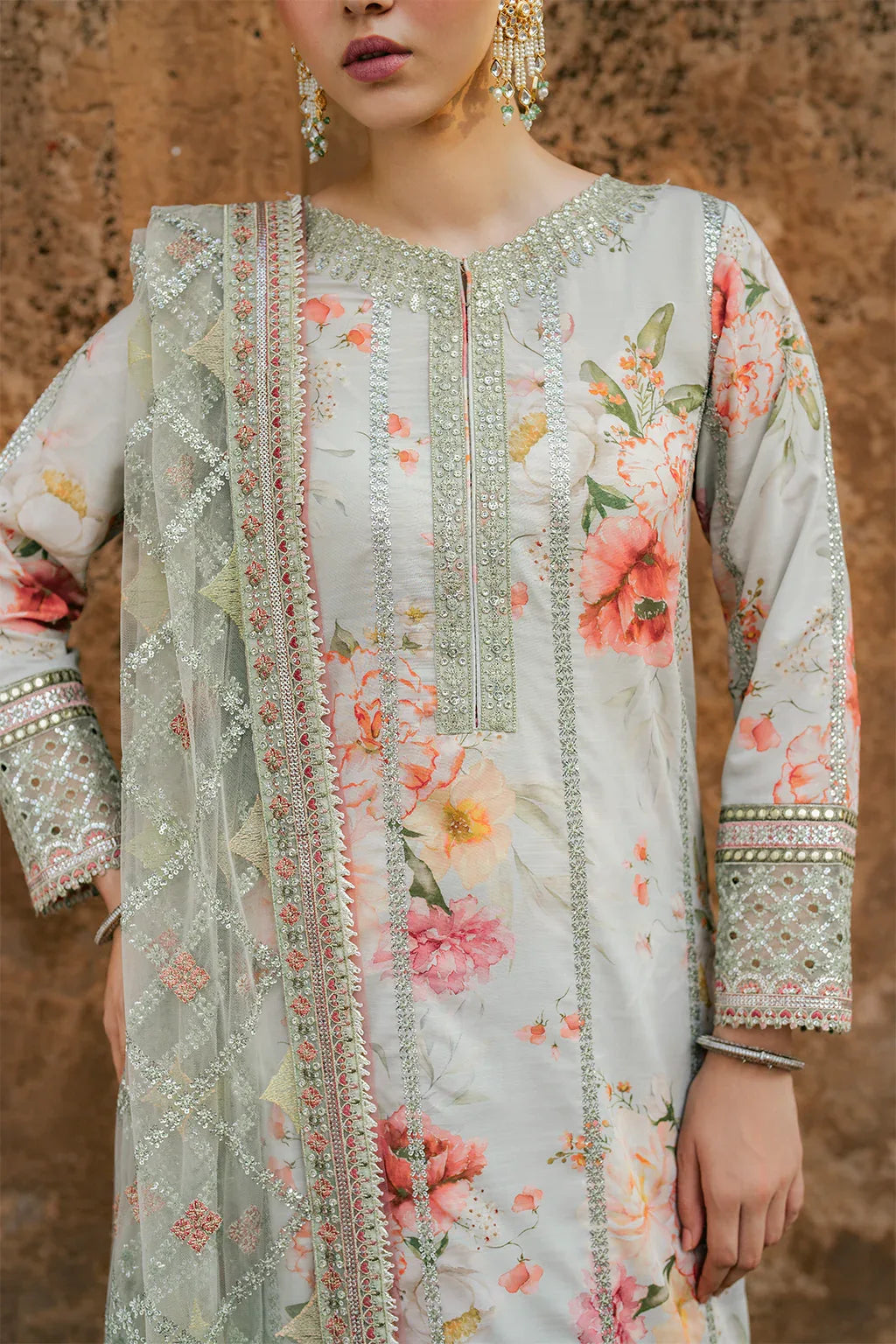 Iznik | Formal Wear | UE-311 - Aqsa Fabrics