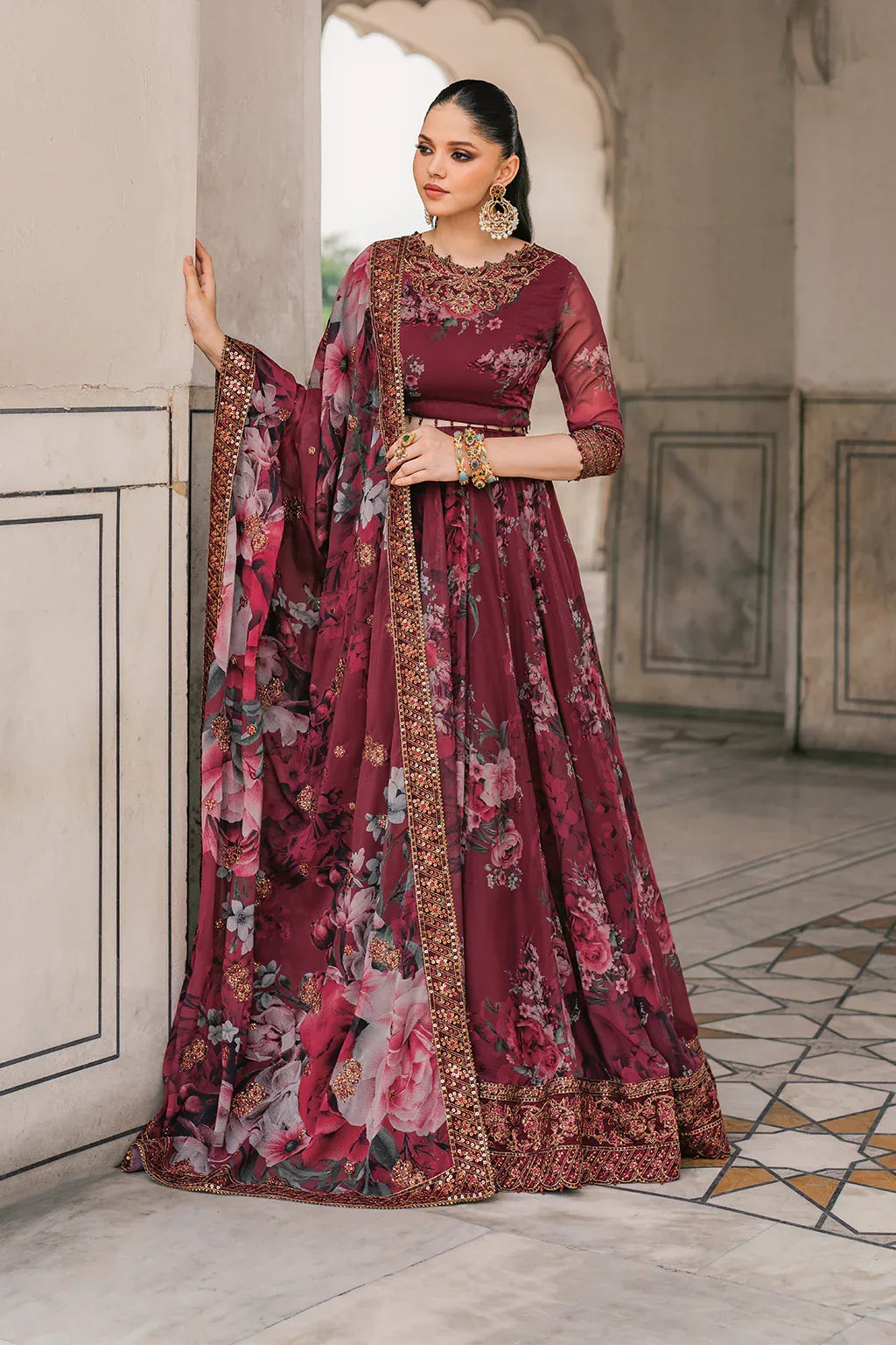 Iznik | Formal Wear | UE-314 - Aqsa Fabrics
