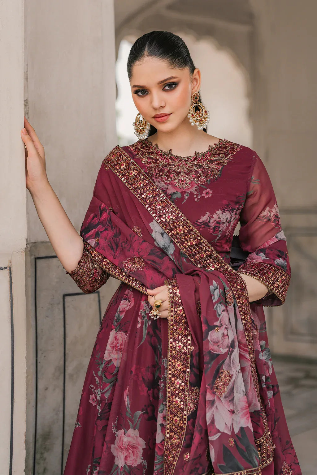 Iznik | Formal Wear | UE-314 - Aqsa Fabrics