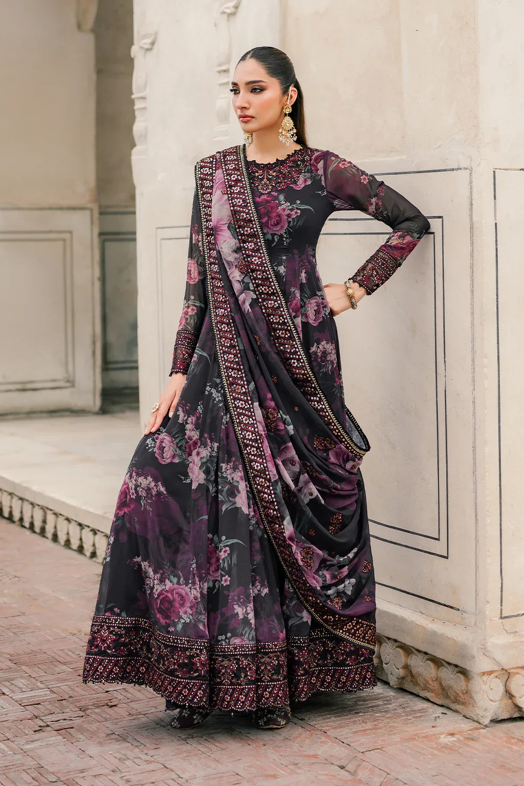 Iznik | Formal Wear | UE-315 - Aqsa Fabrics