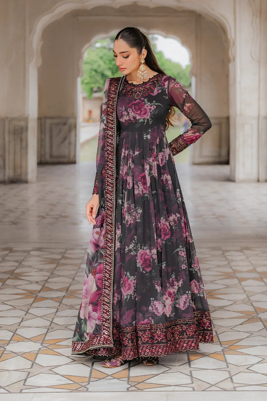 Iznik | Formal Wear | UE-315 - Aqsa Fabrics