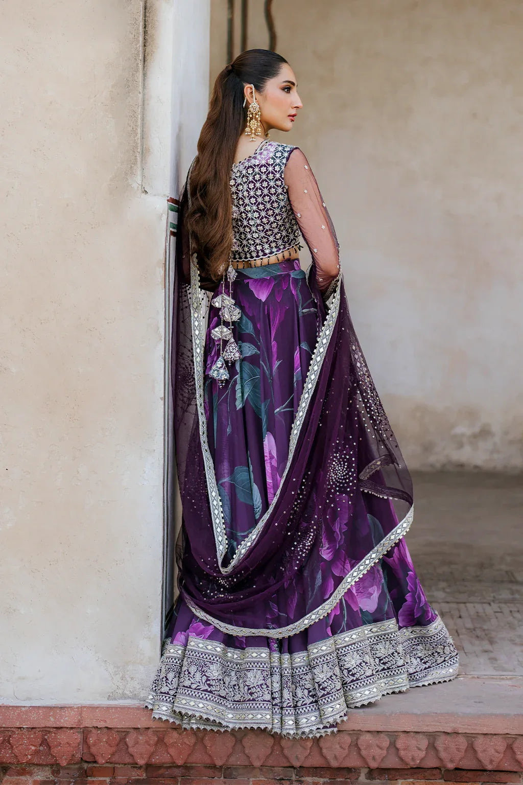 Iznik | Formal Wear | UE-322 - Aqsa Fabrics