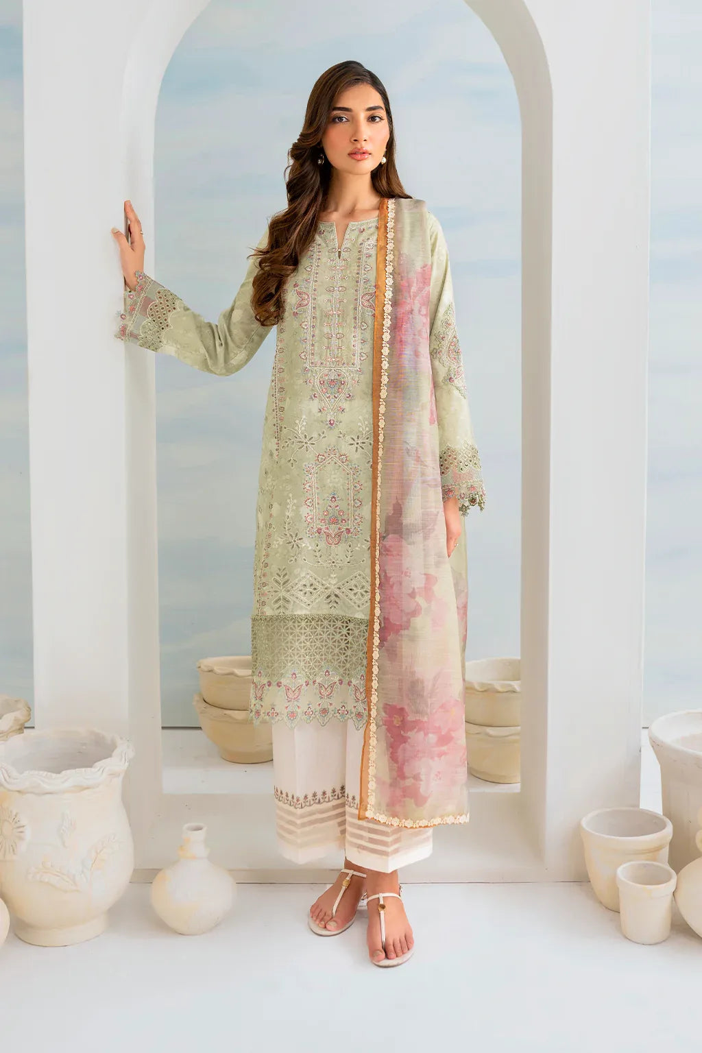 Iznik | Guzel lawn 24 | IGL-02 - Aqsa Fabrics