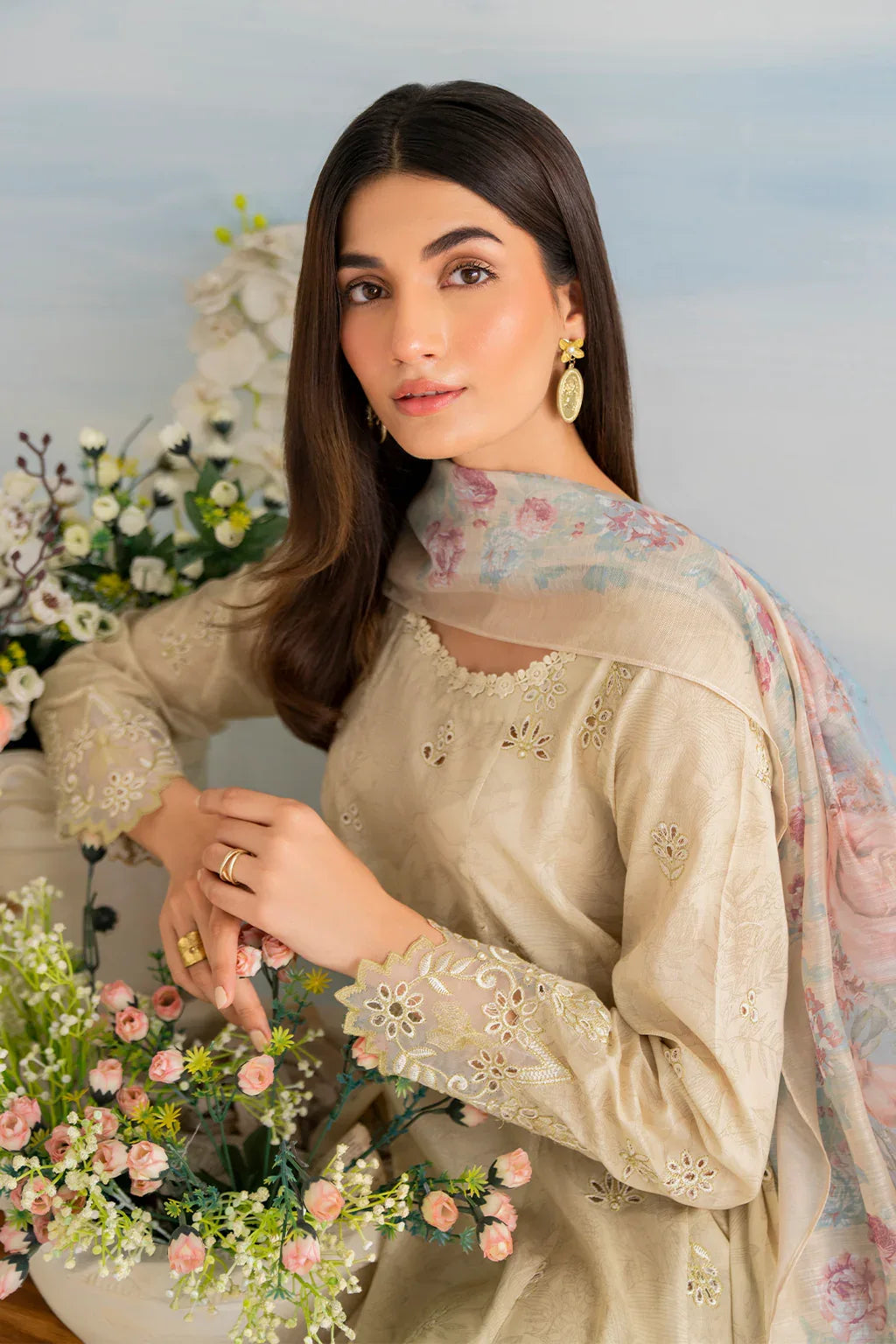 Iznik | Guzel lawn 24 | IGL-03 - Aqsa Fabrics