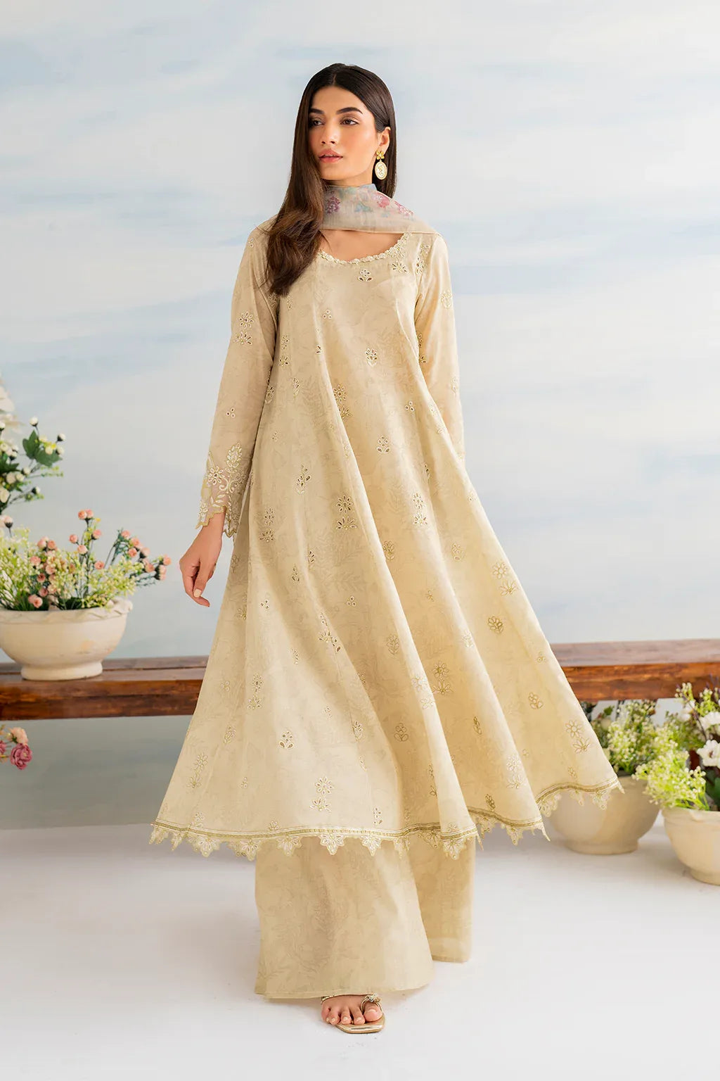 Iznik | Guzel lawn 24 | IGL-03 - Aqsa Fabrics