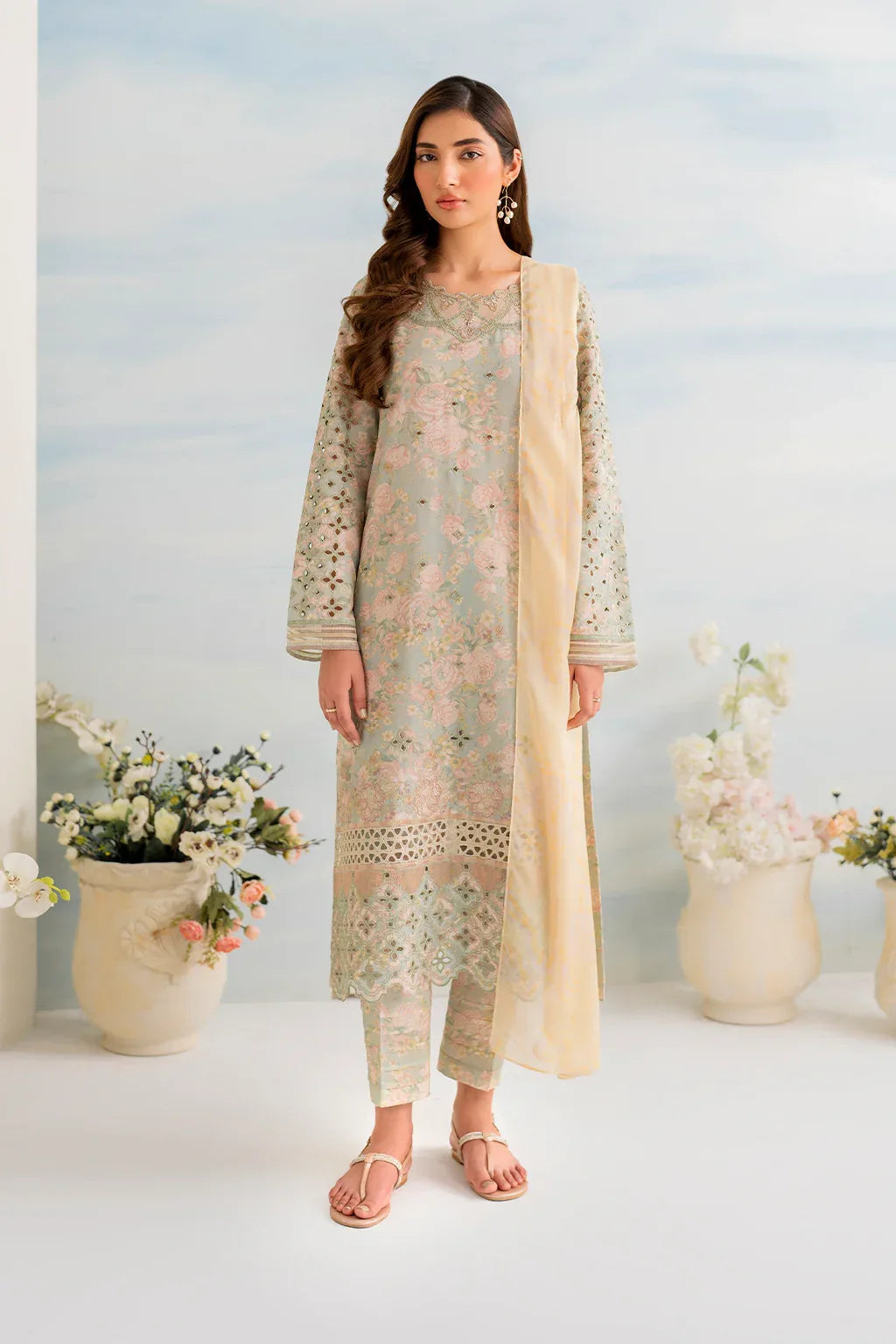 Iznik | Guzel lawn 24 | IGL-06 - Aqsa Fabrics