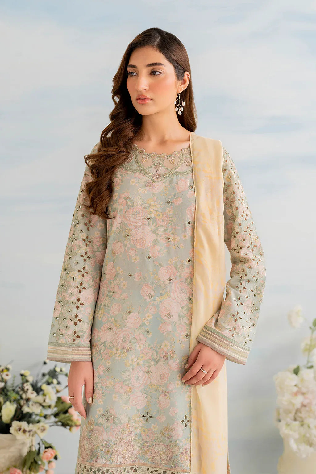Iznik | Guzel lawn 24 | IGL-06 - Aqsa Fabrics