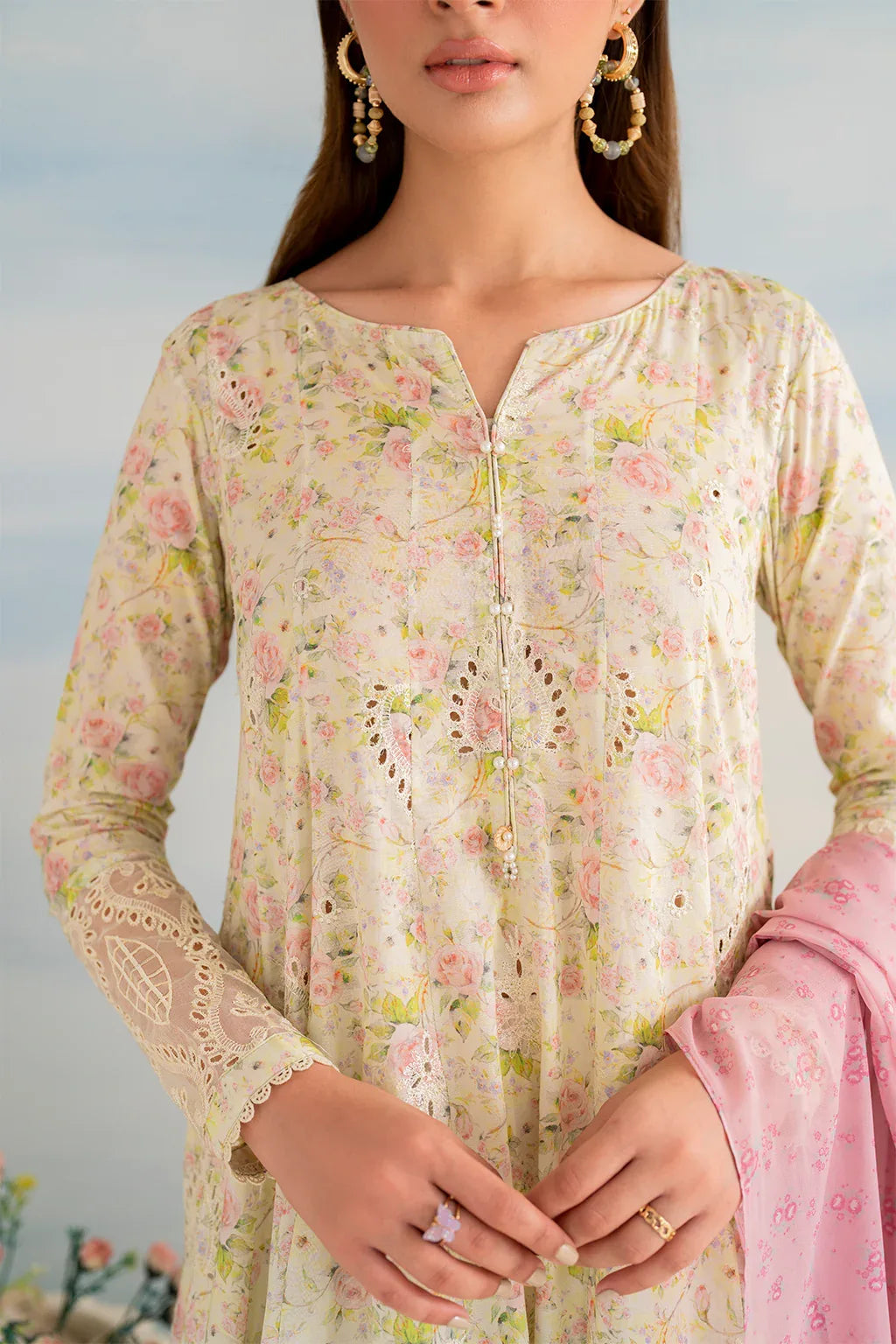 Iznik | Guzel lawn 24 | IGL-07 - Aqsa Fabrics